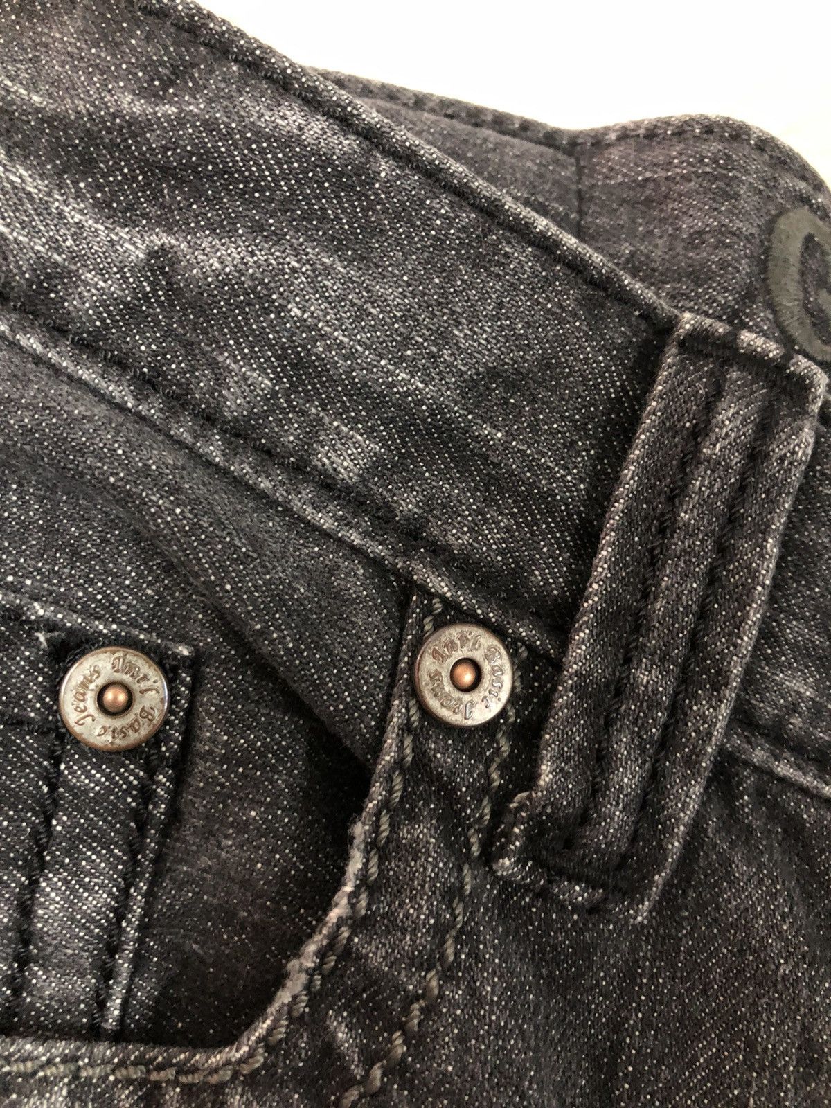 Designer GENOESE international jeans buckle belt denim Size US 31 - 7 Thumbnail
