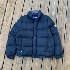 Moncler Junya Watanabe x Moncler plaid down jacket FW04 Grailed