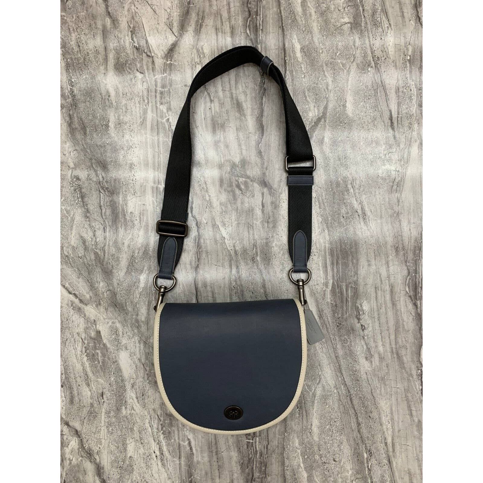 Coach Originals Turnlock Saddle Crossbody Women Shoulder Bag