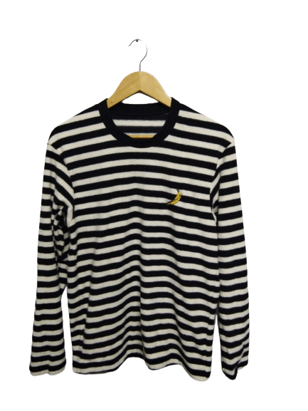 T-shirt Enfant Andy Banane - Velours, 100% Coton, Taille Variable, Neuf Avec étiquettes
