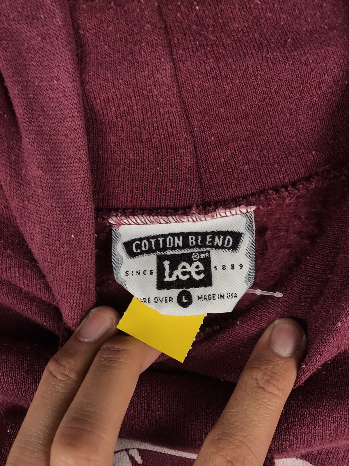 Lee Lee Big Logo Sweaters plus Hoodies #2521 Size US L / EU 52-54 / 3 - 7 Thumbnail