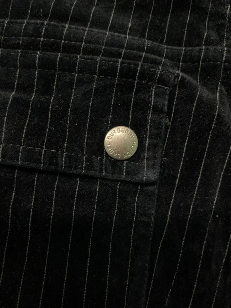Very Rare🔥Burberry Black Label VELVET Bush Pants