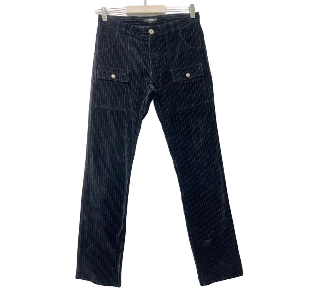 Very Rare🔥Burberry Black Label VELVET Bush Pants