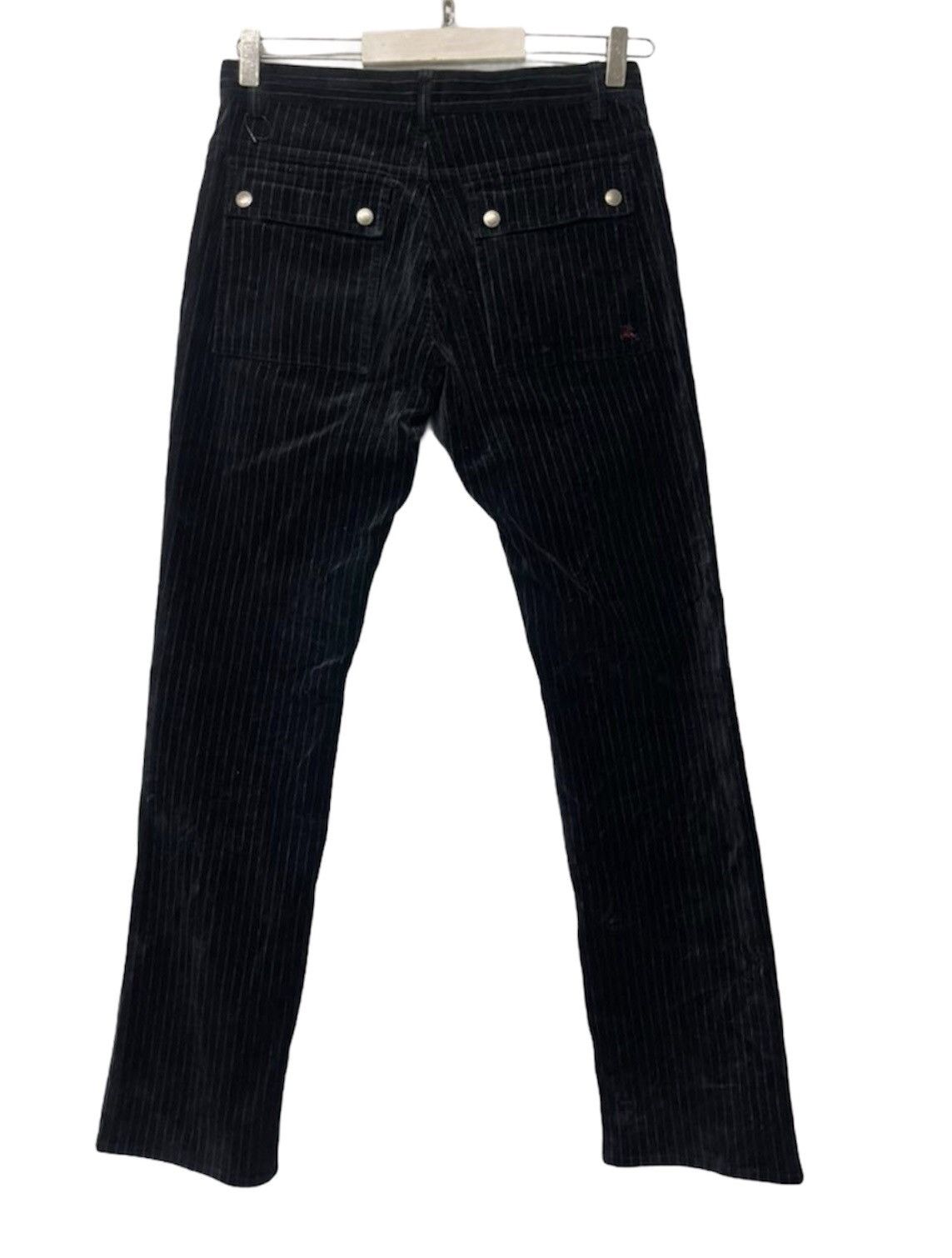 Very Rare🔥Burberry Black Label VELVET Bush Pants