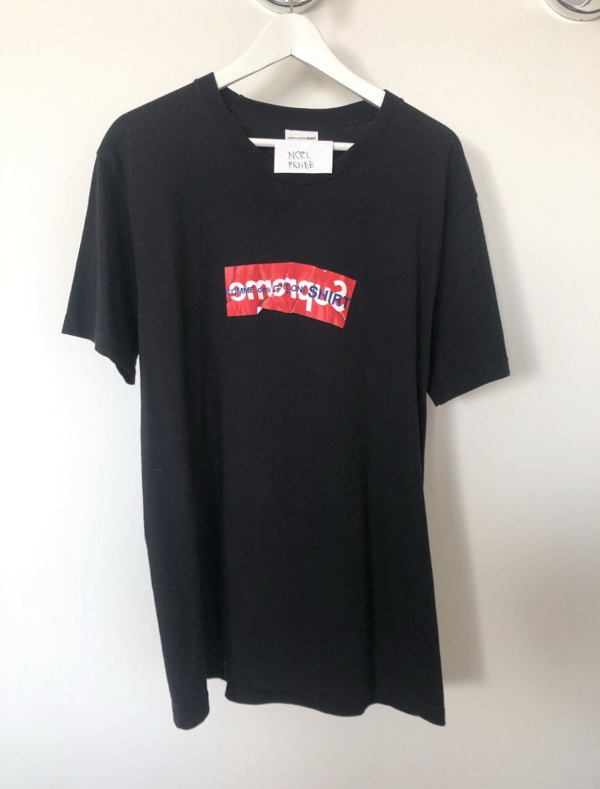 Supreme Supreme X Comme Des Garcons Box Logo T-Shirt | Grailed