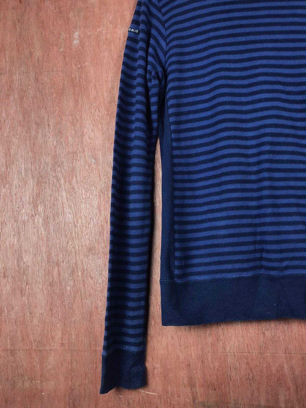 Blue Blue Japan DLL Blue Blue japan Stripe Sweater #2520 Size US M / EU 48-50 / 2 - 8 Thumbnail