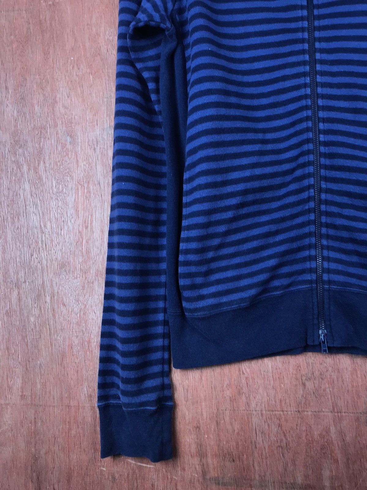 Blue Blue Japan DLL Blue Blue japan Stripe Sweater #2520 Size US M / EU 48-50 / 2 - 2 Thumbnail