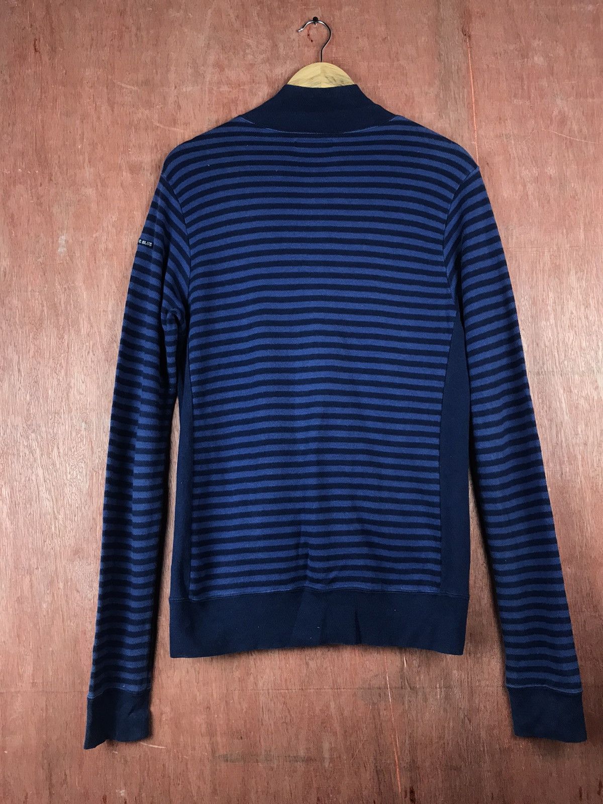 Blue Blue Japan DLL Blue Blue japan Stripe Sweater #2520 Size US M / EU 48-50 / 2 - 7 Thumbnail