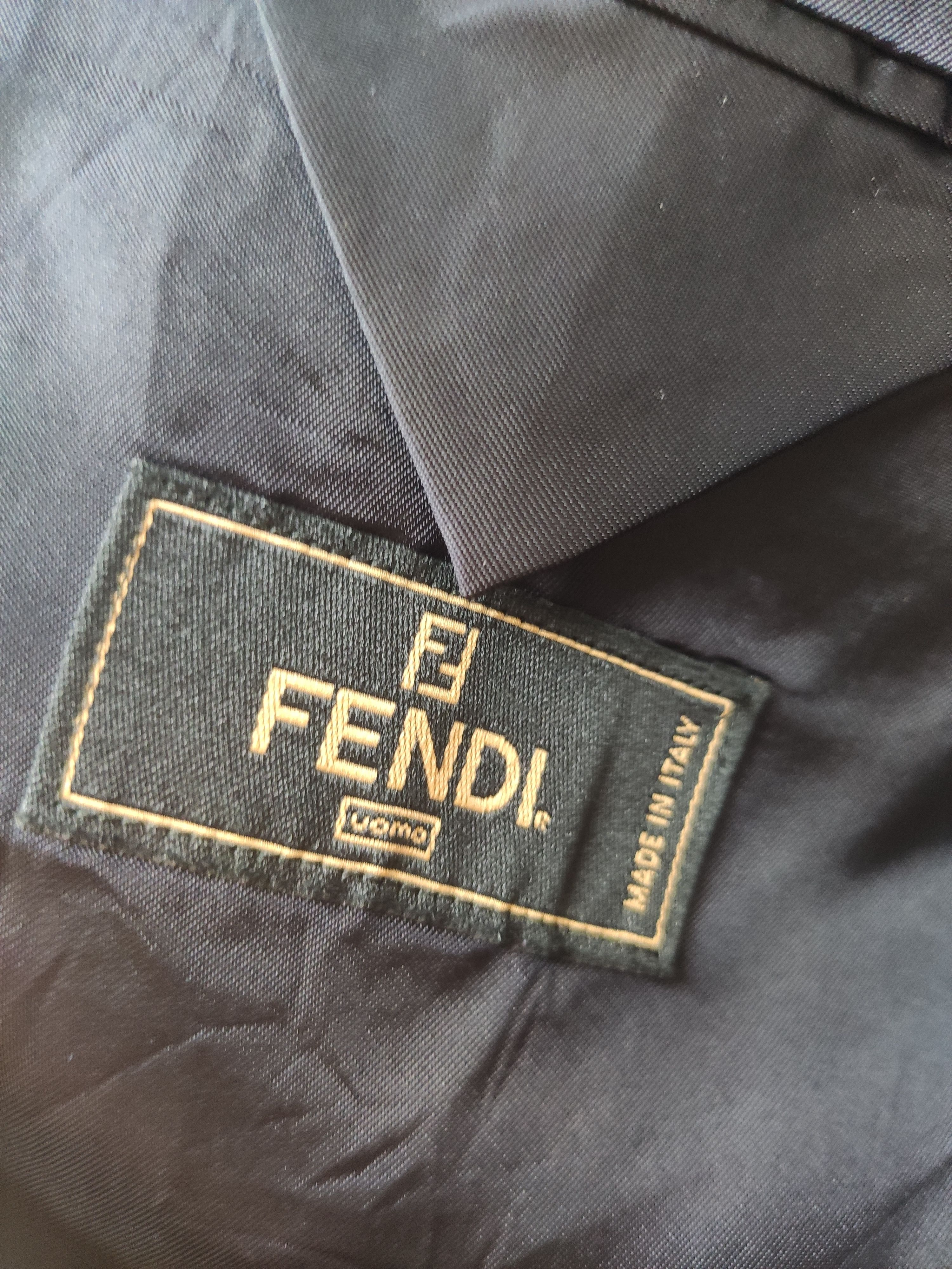 Fendi Vintage Fendi Coat Blazer Size 46R - 6 Thumbnail