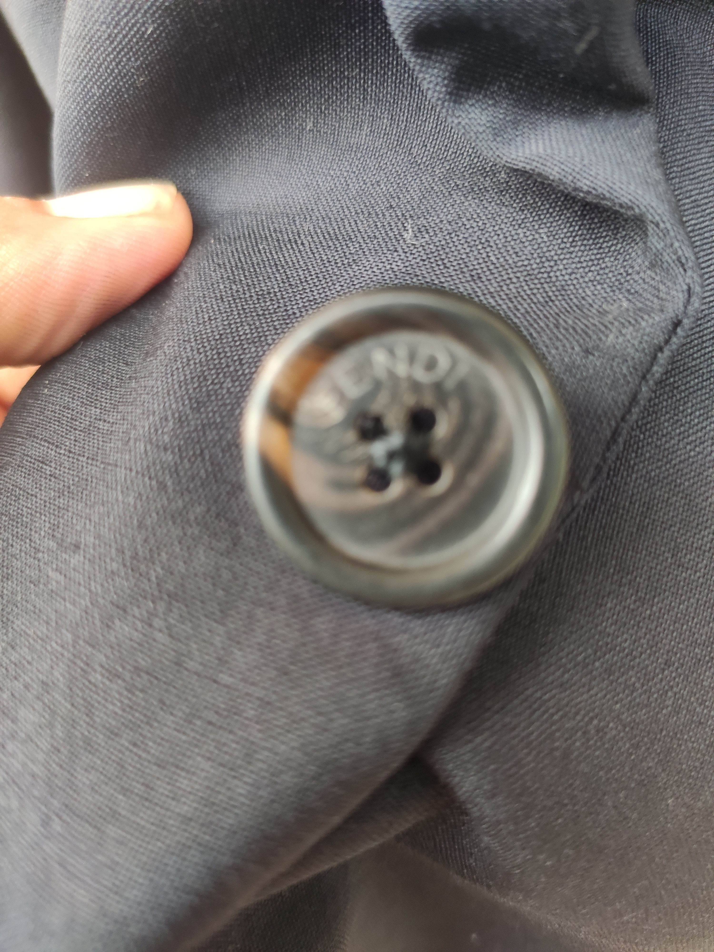 Fendi Vintage Fendi Coat Blazer Size 46R - 4 Thumbnail