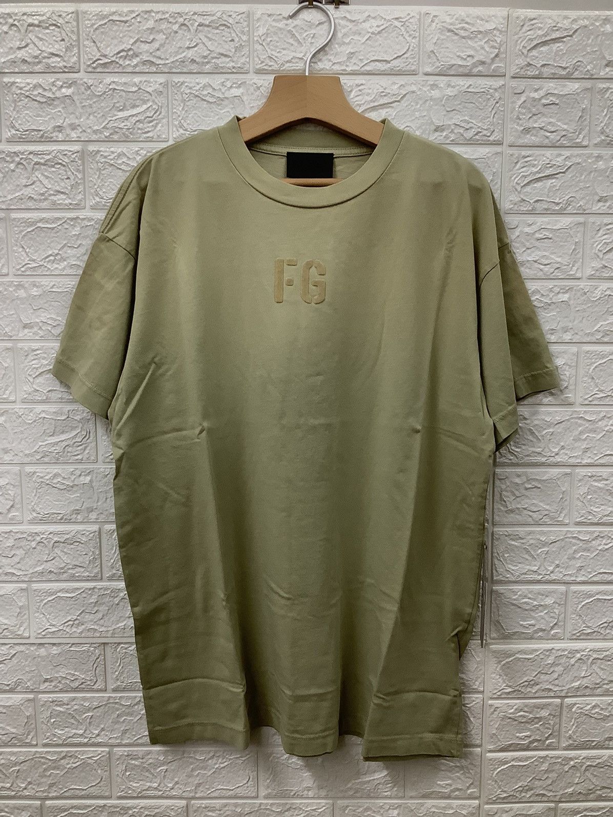 FEAR OF GOD FG Vintage Matcha Tee