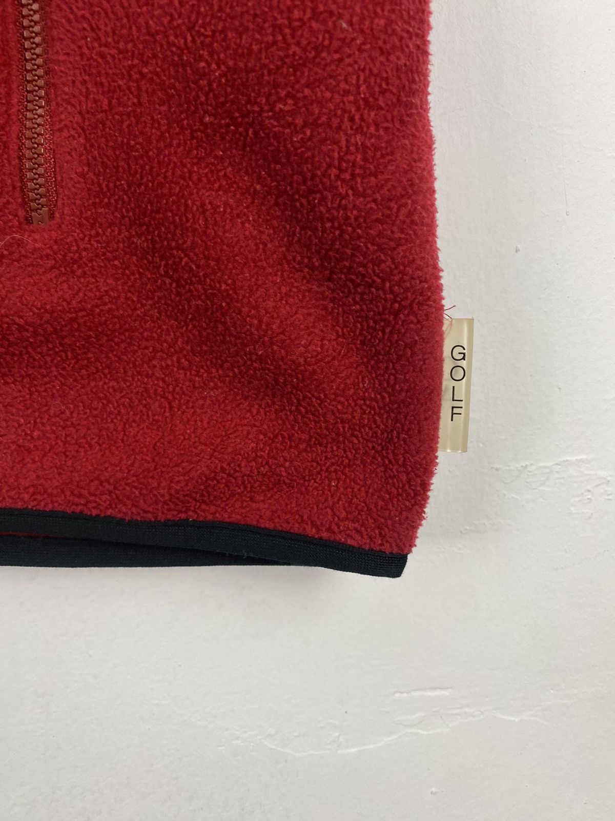 Giorgio Armani × Vintage Vintage Giorgio Armani Golf Fleece Vest Size US L / EU 52-54 / 3 - 6 Thumbnail