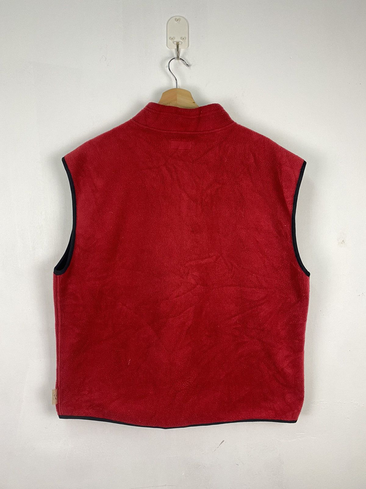 Giorgio Armani × Vintage Vintage Giorgio Armani Golf Fleece Vest Size US L / EU 52-54 / 3 - 7 Thumbnail