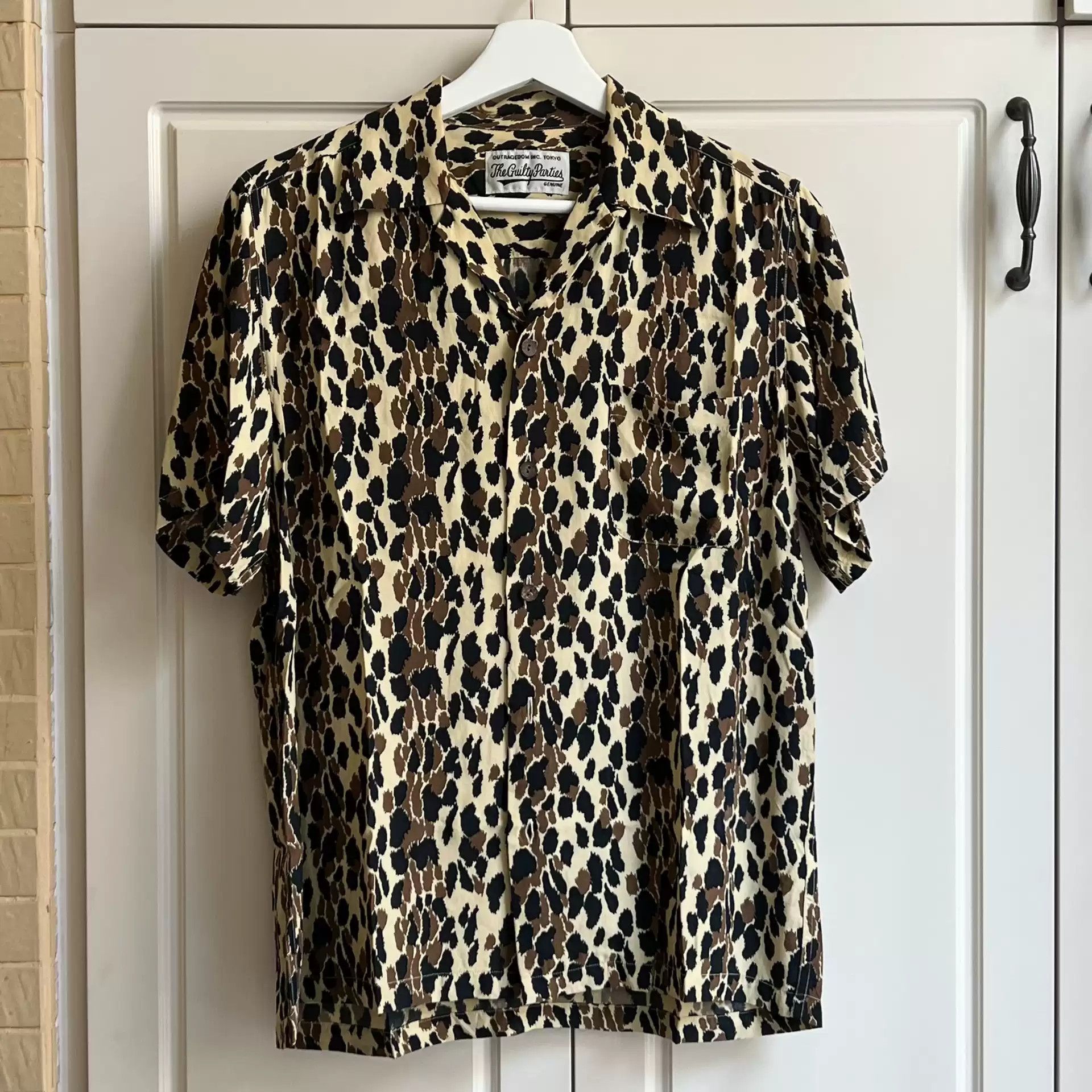 Wacko Maria Wacko maria leopard print Hawaiian shirt | Grailed