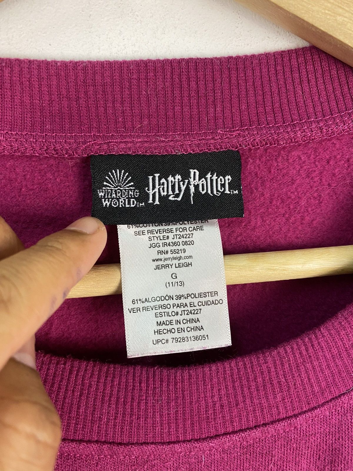 Vintage Vintage Harry Potter Sweatshirt Baggy Oversized Size US L / EU 52-54 / 3 - 4 Thumbnail