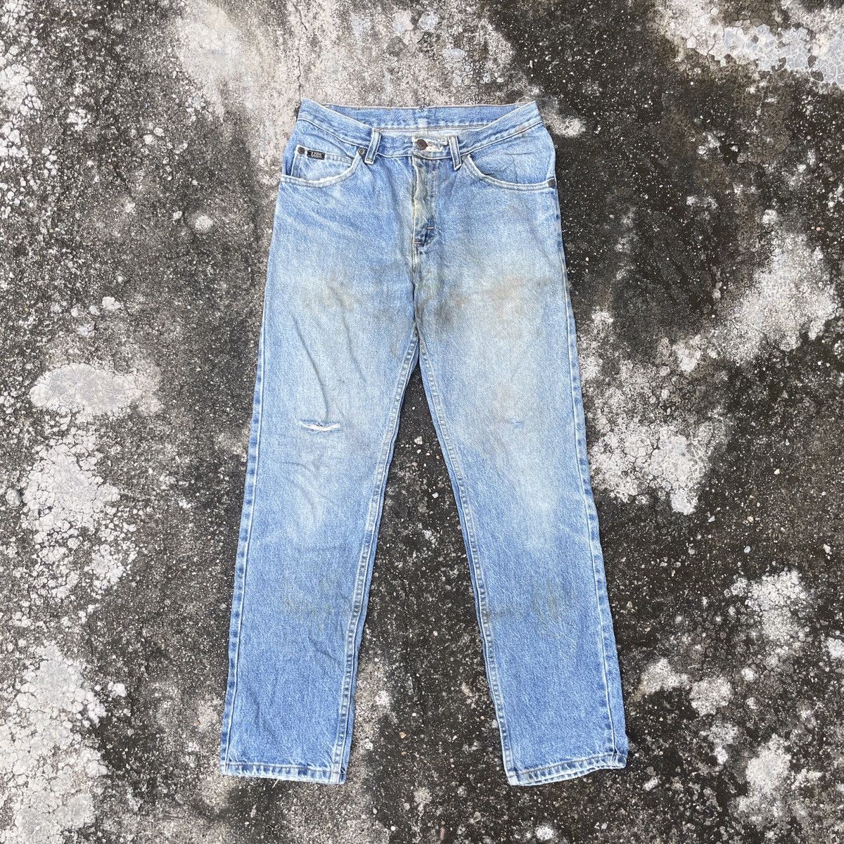 Vintage Lee Distressed Denim Jeans