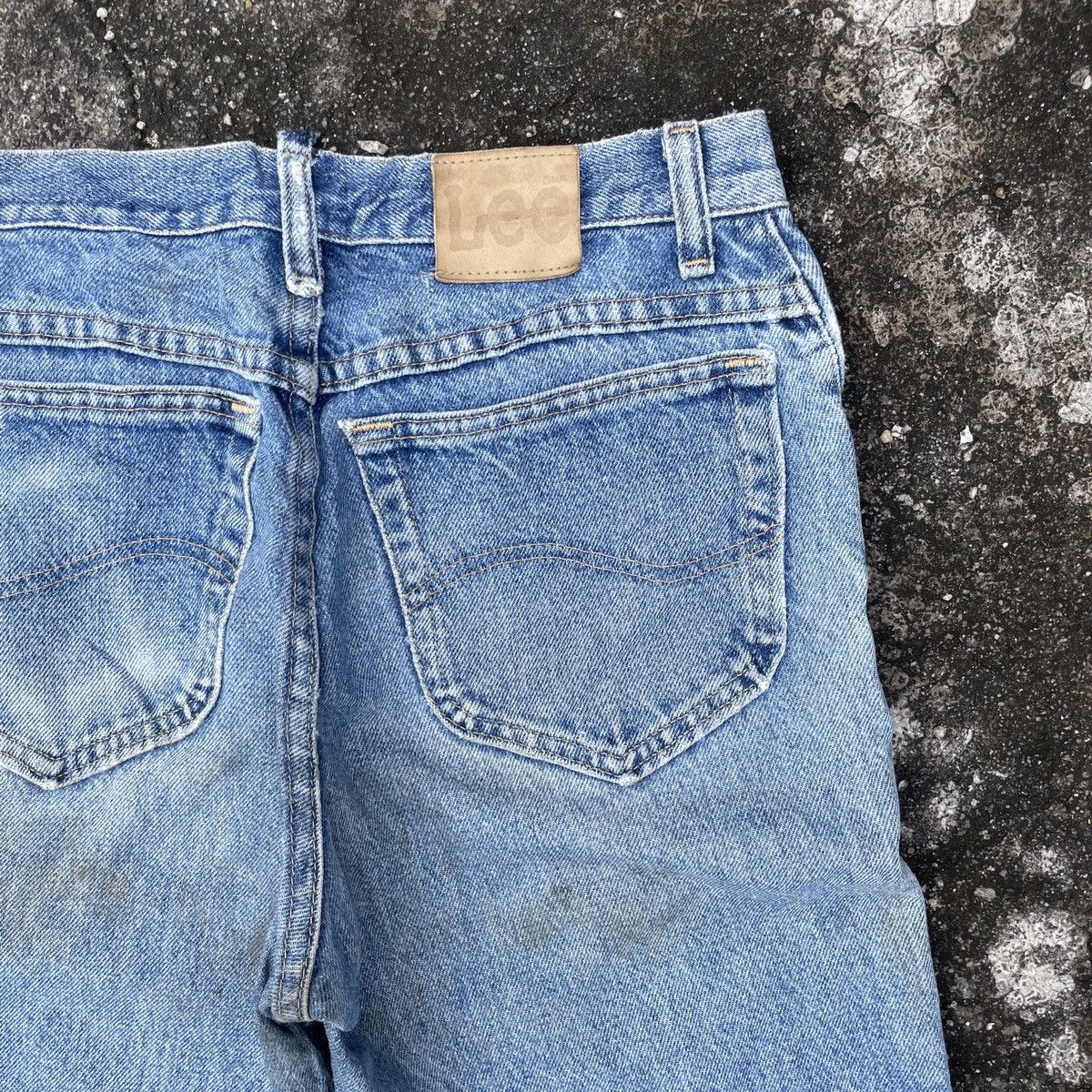 Lee Vintage Lee Distressed Denim Jeans Size US 28 / EU 44 - 6 Thumbnail