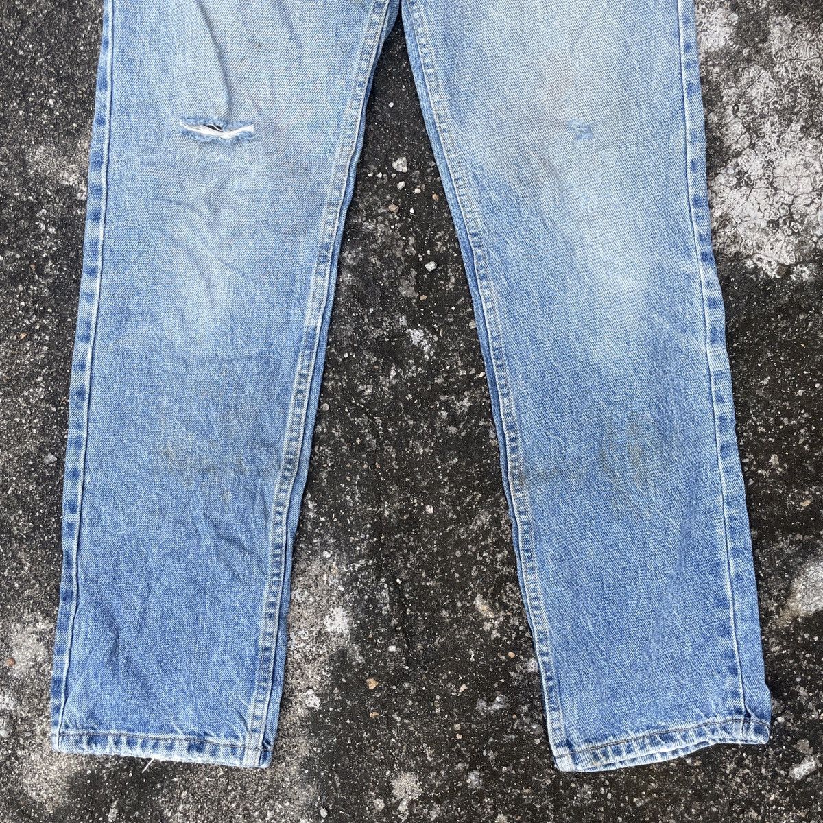 Lee Vintage Lee Distressed Denim Jeans Size US 28 / EU 44 - 4 Thumbnail
