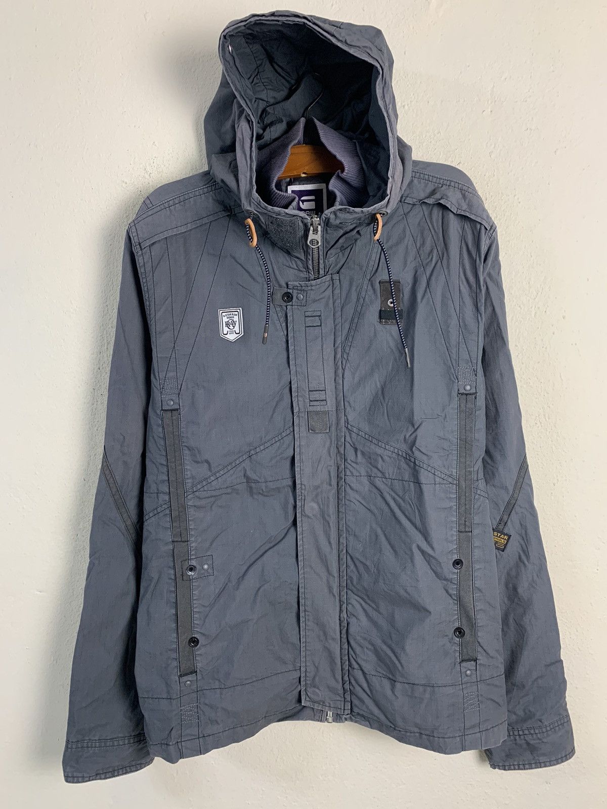 G-Star Gstar Raw Hoodie Jacket Size US L / EU 52-54 / 3 - 1 Thumbnail