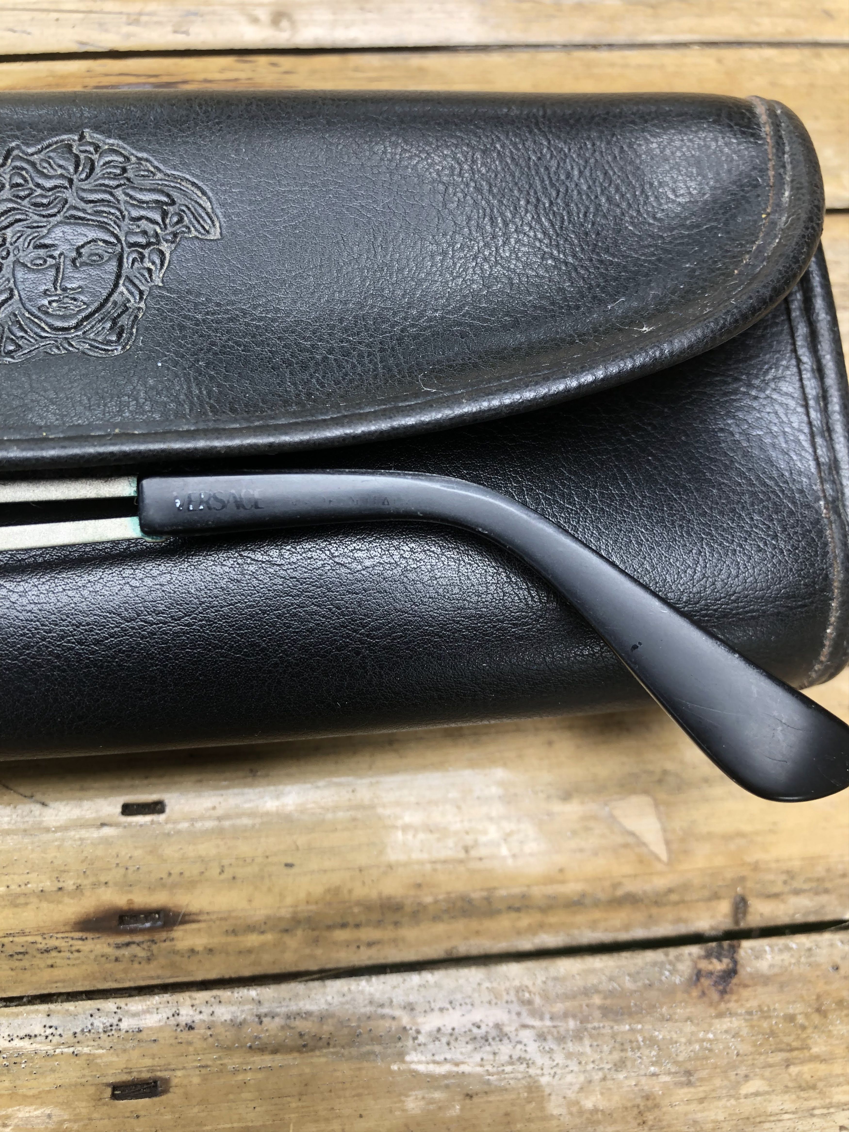 Versace Vintage Versace Sunglasses (K001) Size ONE SIZE - 9 Thumbnail