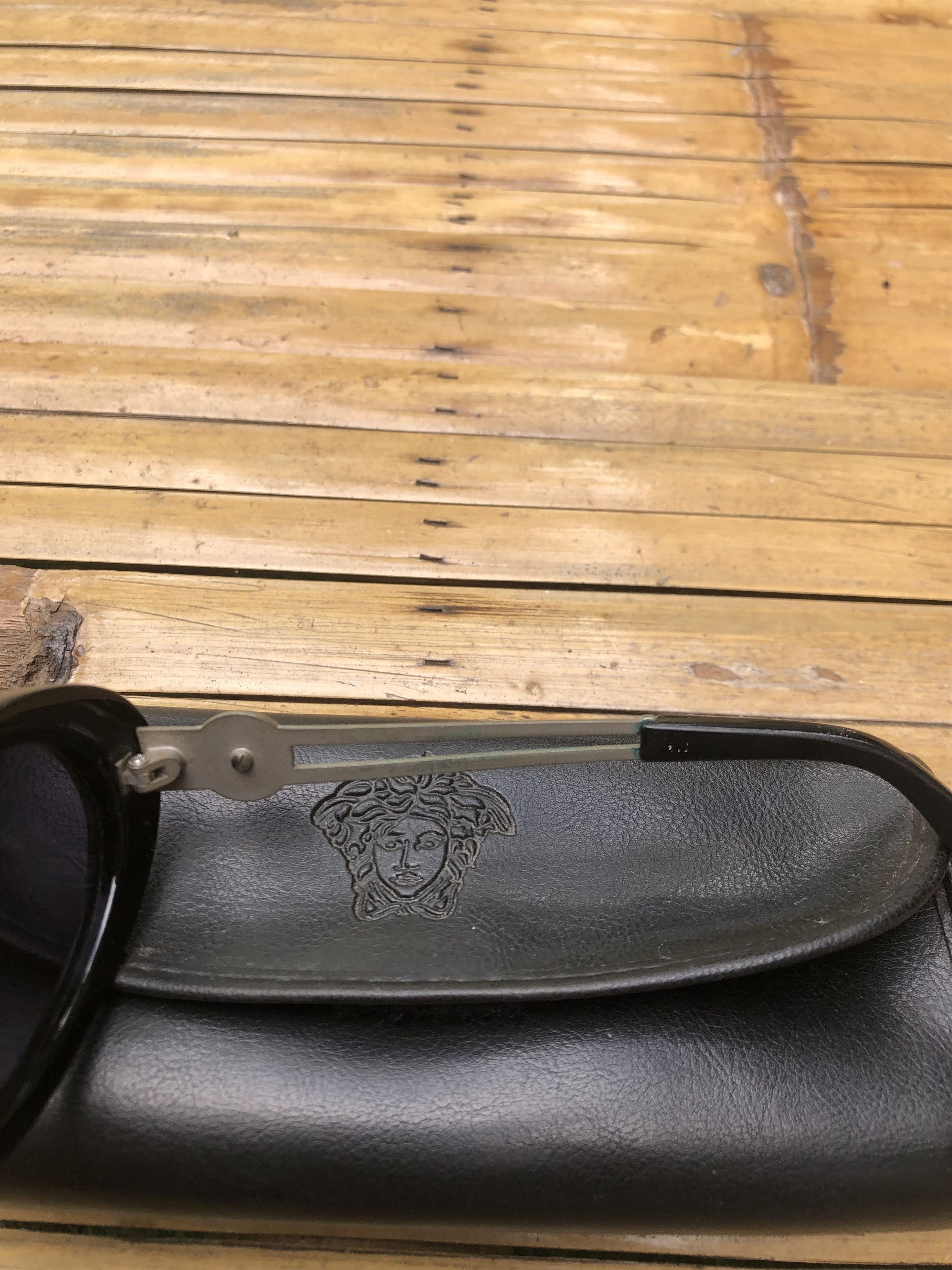 Versace Vintage Versace Sunglasses (K001) Size ONE SIZE - 6 Thumbnail