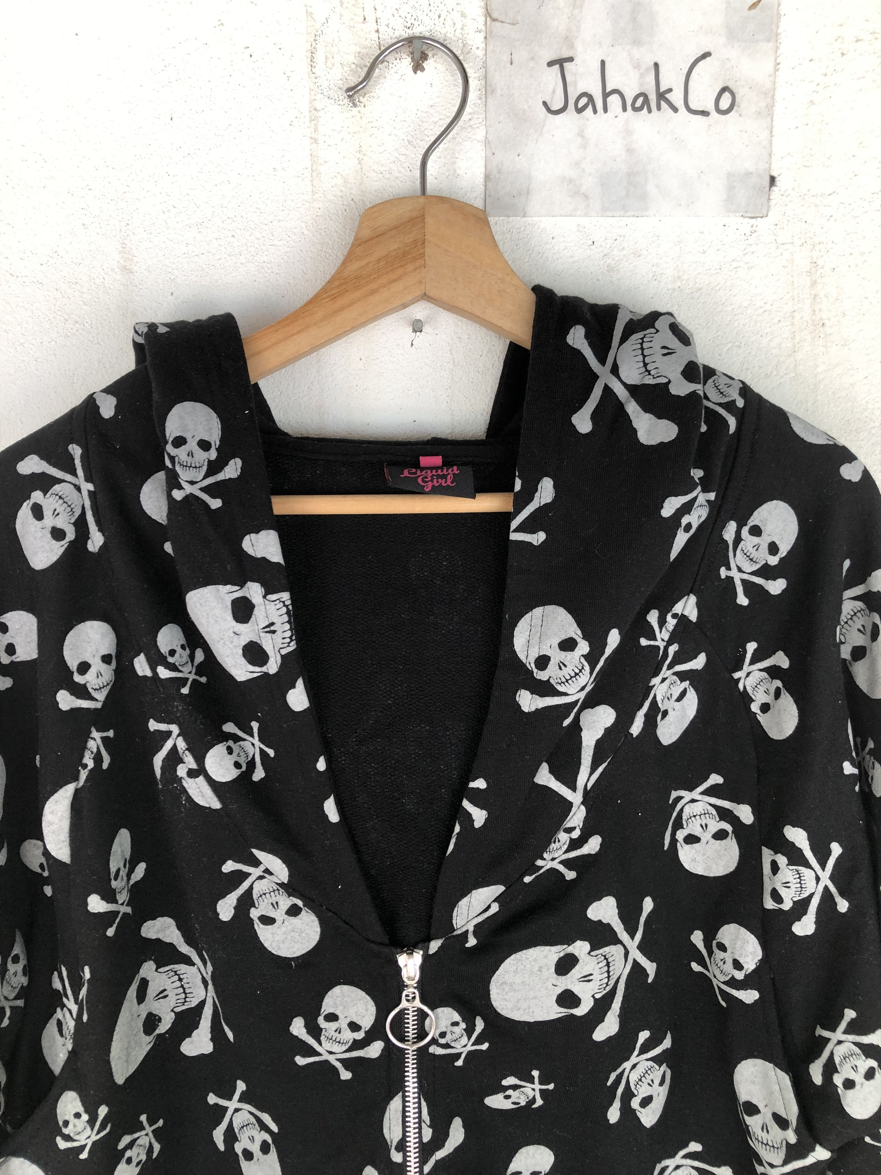 Japanese Brand Liquid Girl Hoodies (H011) Size US L / EU 52-54 / 3 - 2 Thumbnail