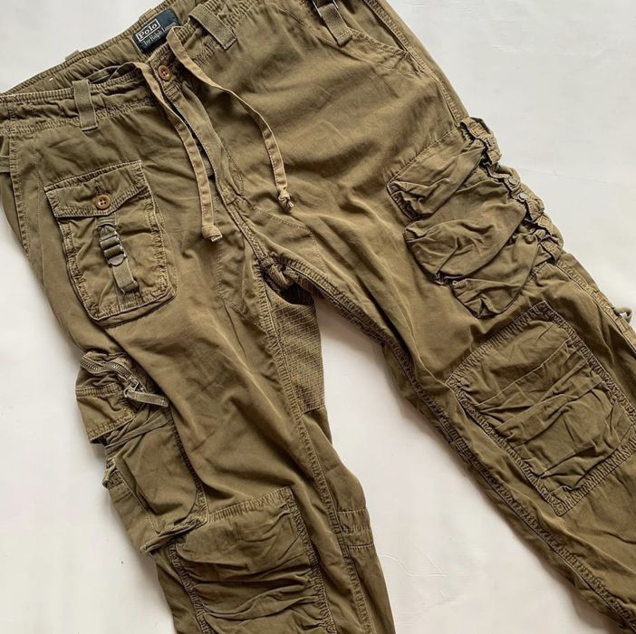PPFM Rare Vintage Japanese Army Cargo Pants Green Grailed