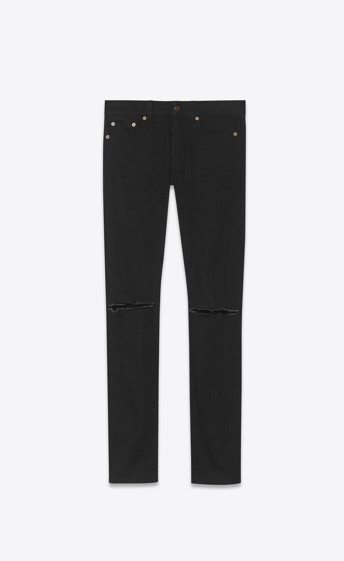 Hedi Slimane × Saint Laurent Paris Saint Laurent D02 Ripped denim size 30 Size US 30 / EU 46 - 8 Thumbnail