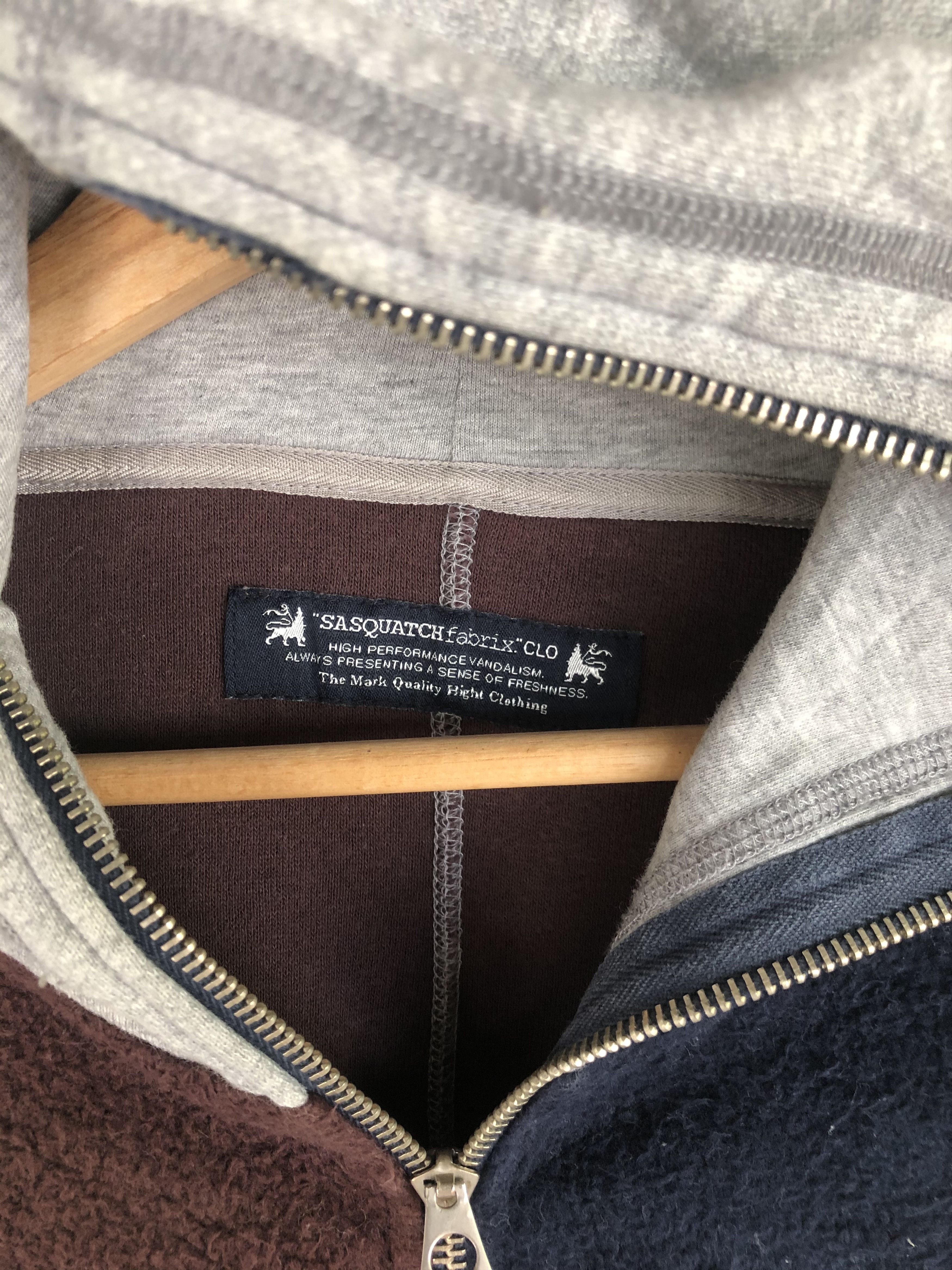 Japanese Brand Sasquatchfabrix.CLO Fleece Full Zipper (H025) Size US M / EU 48-50 / 2 - 2 Thumbnail