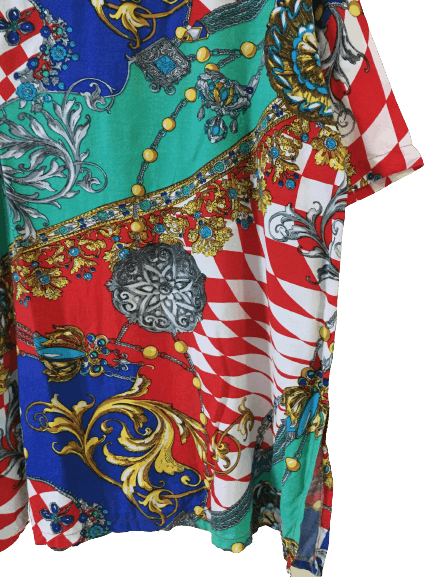 Japanese Brand Four Seasons Rare Design Shirt Size US XL / EU 56 / 4 - 8 Thumbnail