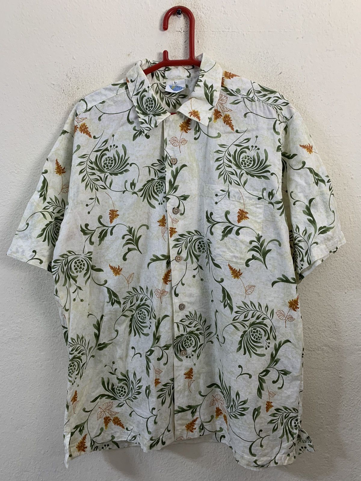 Japanese Brand Vintage Emerald Island Hawaiian Shirt Size US L / EU 52-54 / 3 - 1 Thumbnail