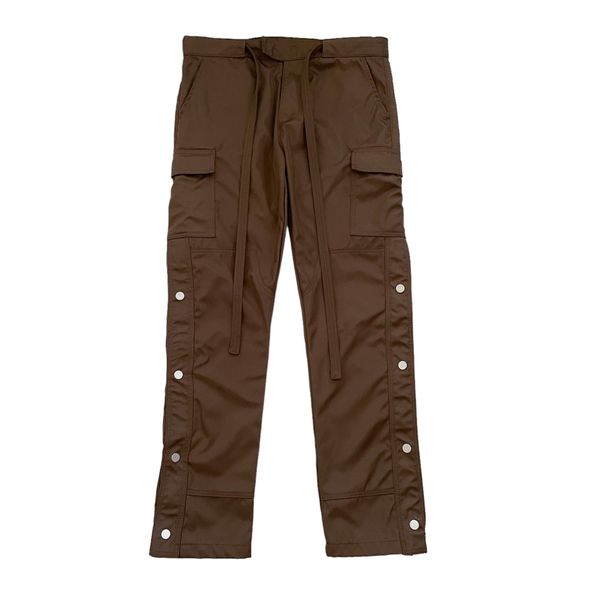 MNML MNML Brown Snap Zipper II Cargo Pants 32 Nylon Zipper Broken Grailed