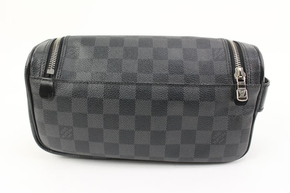 Louis Vuitton Damier Graphite Toiletry Pouch Cosmetic Case