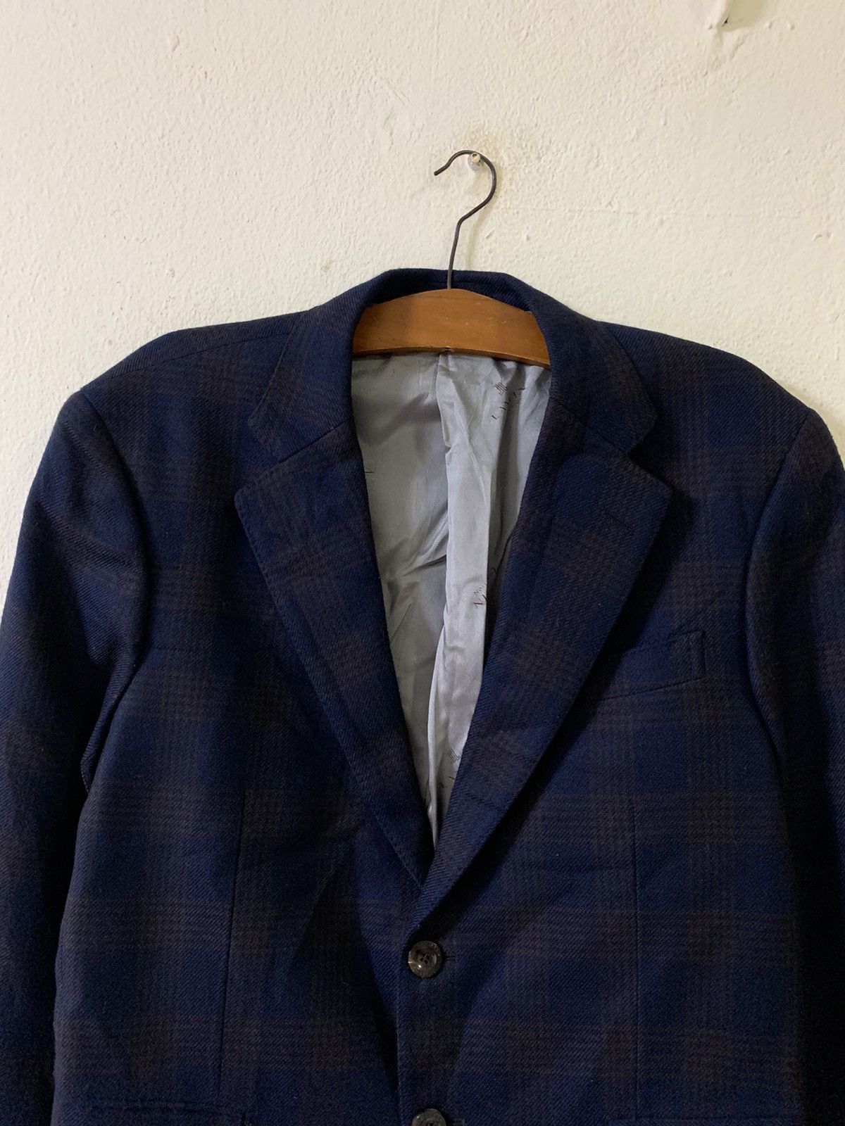 Lanvin Lanvin Checkered Blazer Size US M / EU 48-50 / 2 - 4 Thumbnail