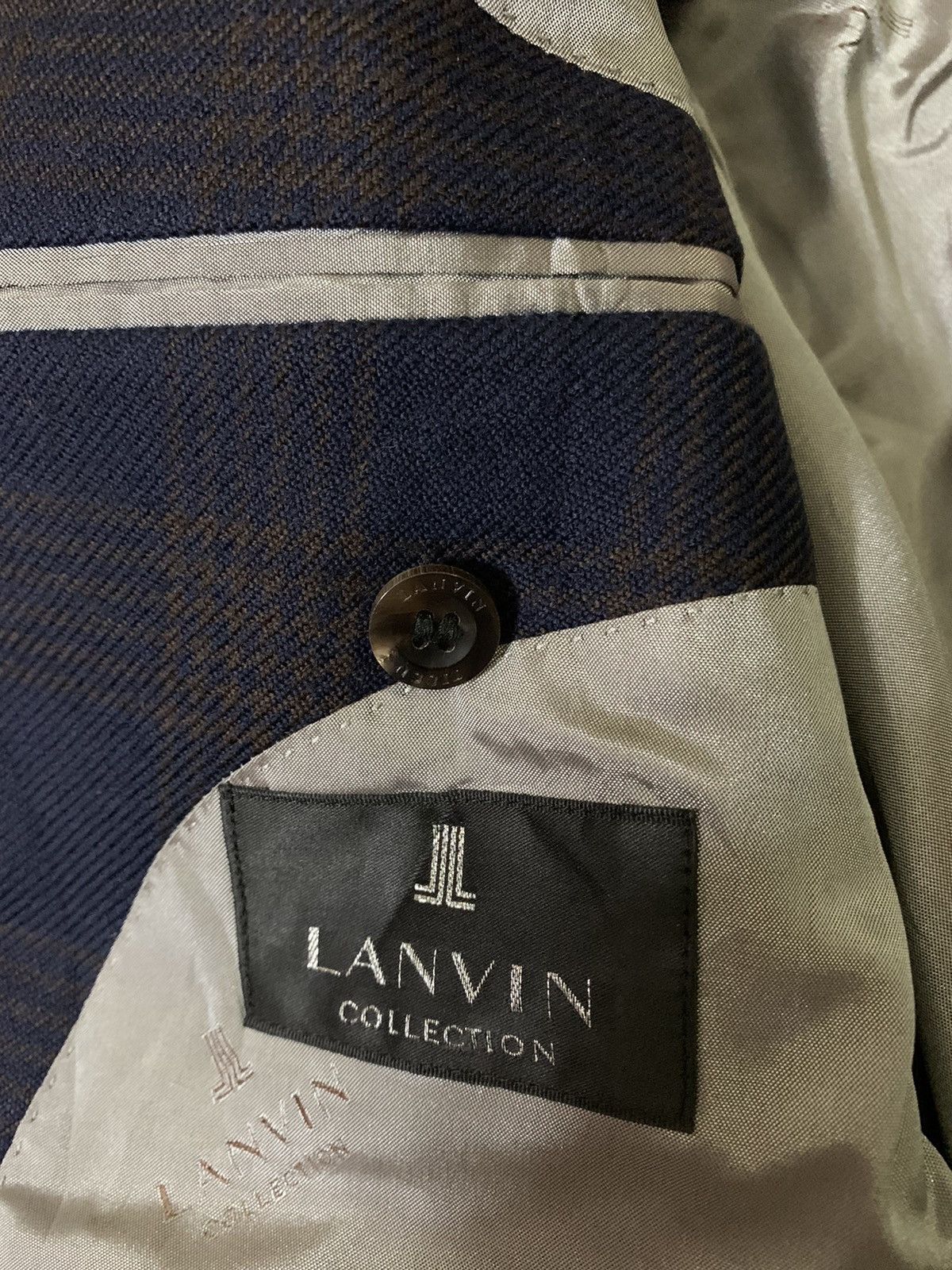 Lanvin Lanvin Checkered Blazer Size US M / EU 48-50 / 2 - 7 Thumbnail