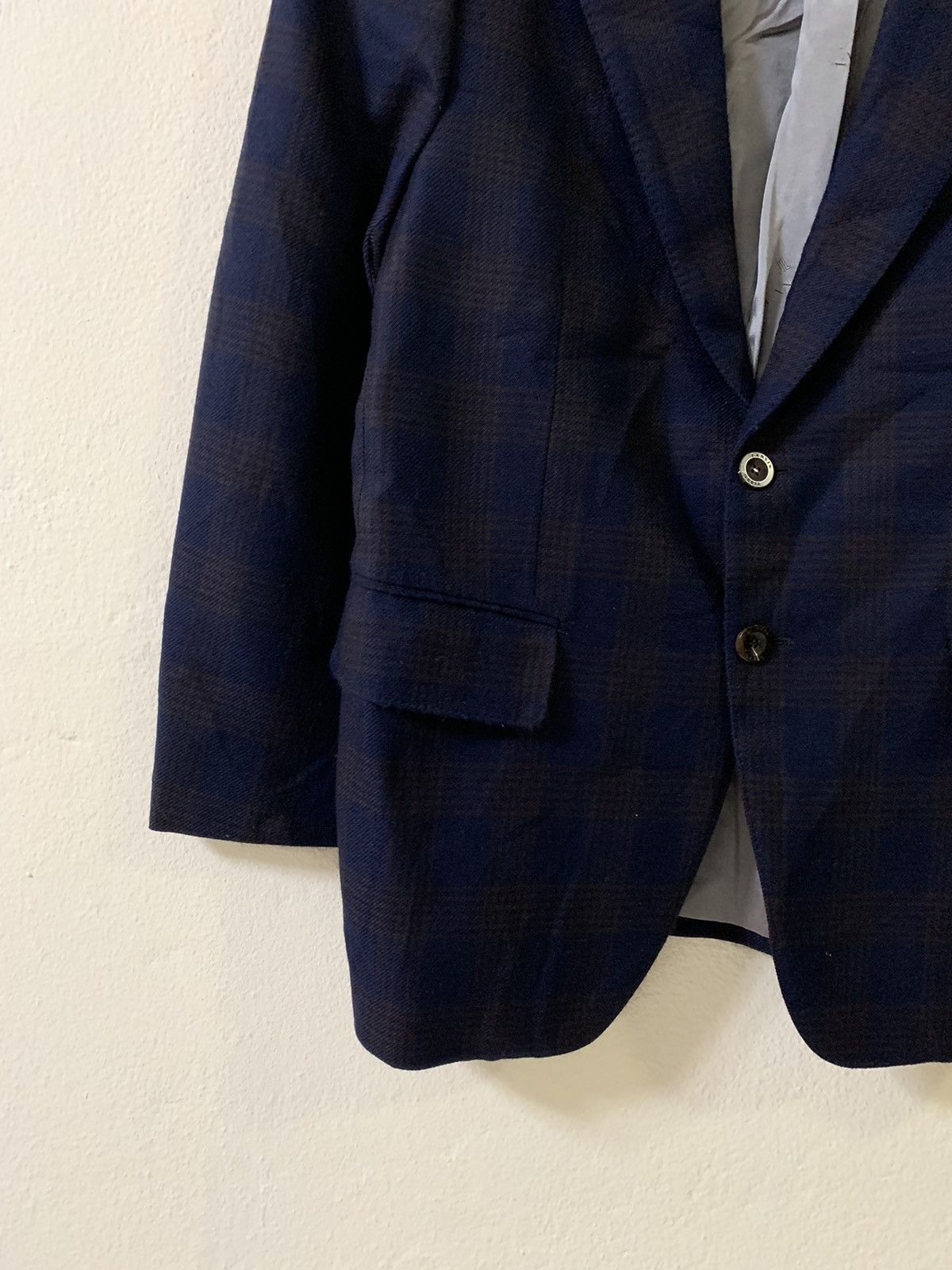 Lanvin Lanvin Checkered Blazer Size US M / EU 48-50 / 2 - 3 Thumbnail