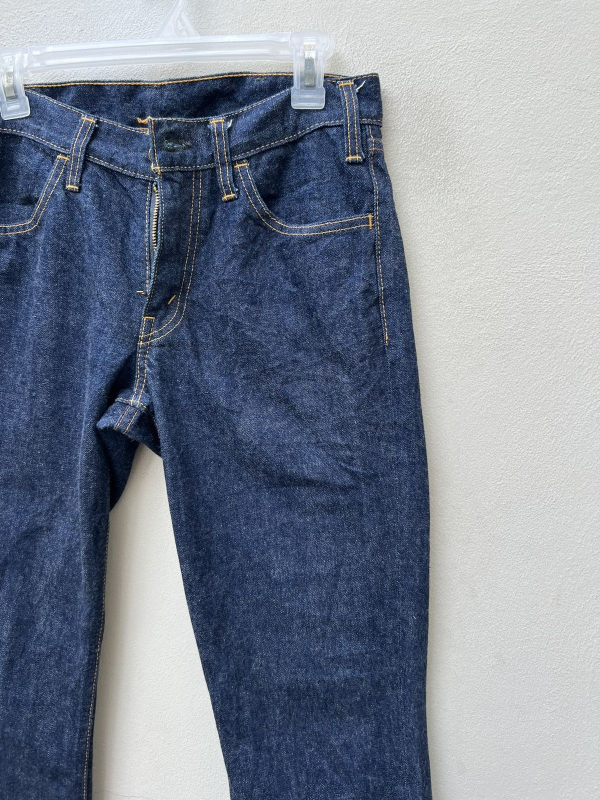 Freewheelers Hipsters Reunion Orang Tab Blue Denim Flare Jeans Size US 30 / EU 46 - 11 Thumbnail