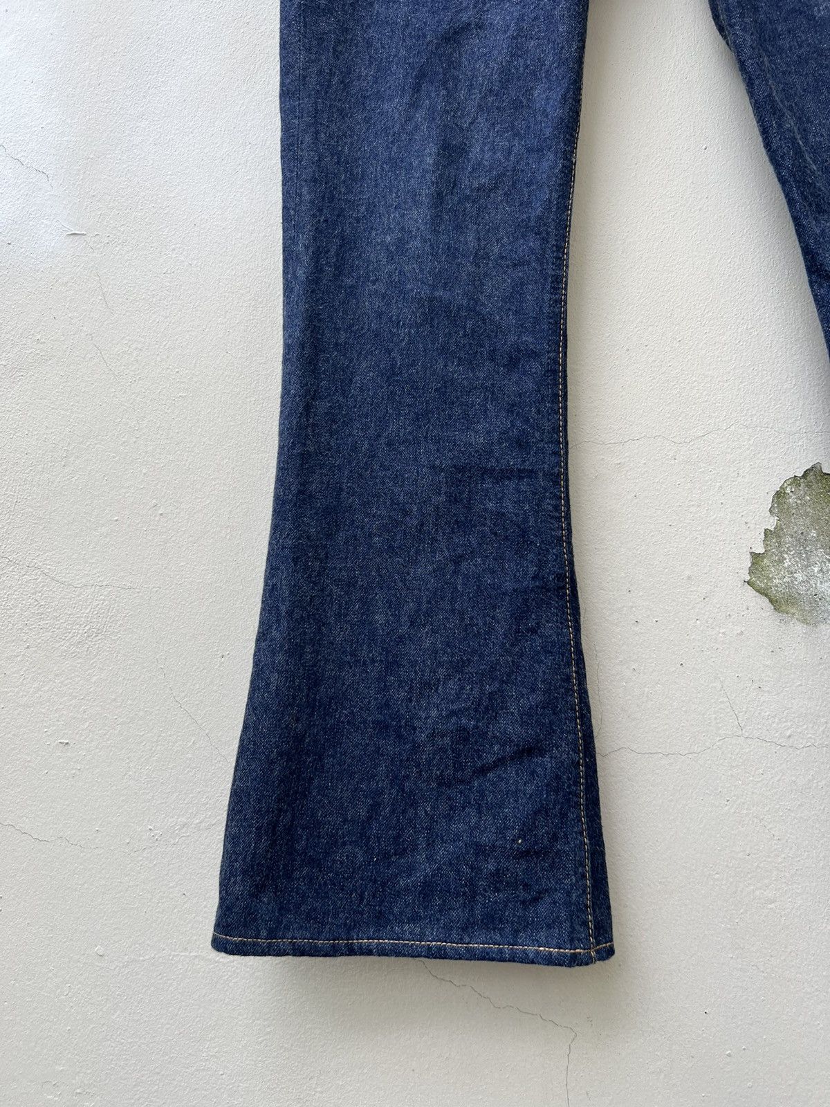 Freewheelers Hipsters Reunion Orang Tab Blue Denim Flare Jeans Size US 30 / EU 46 - 10 Thumbnail