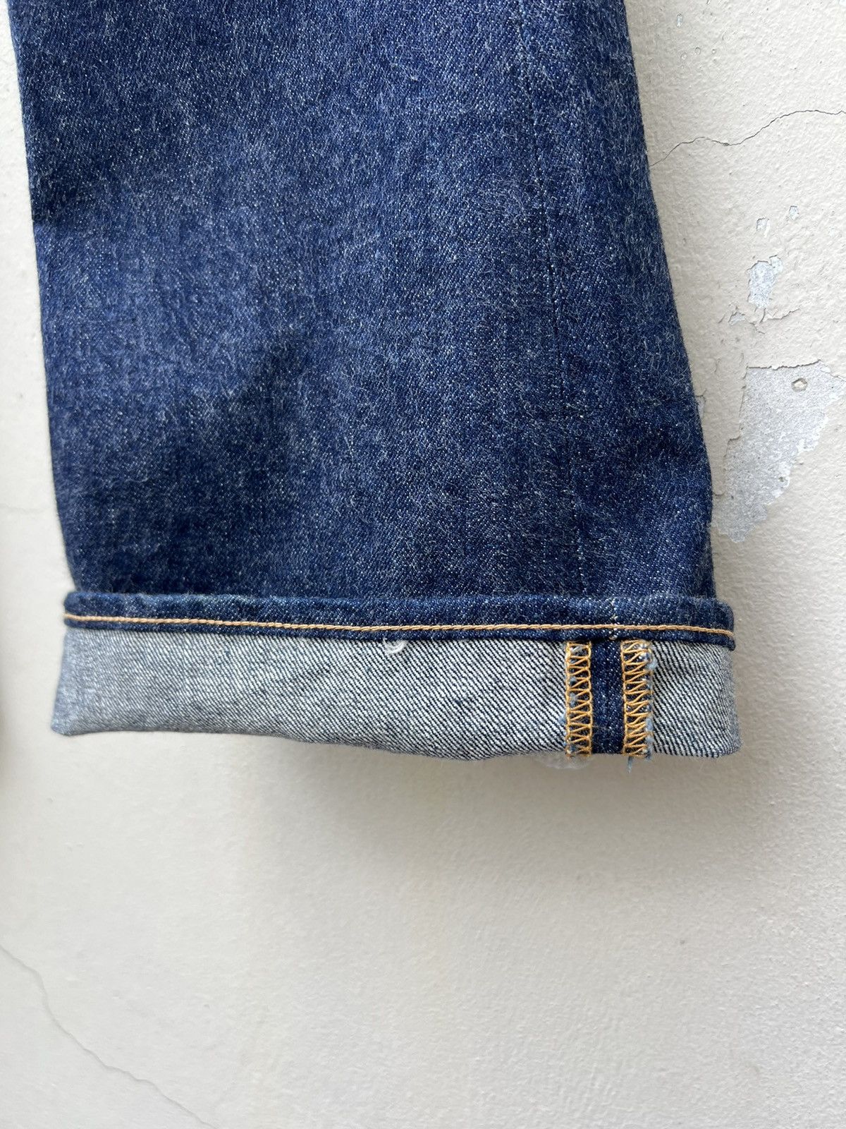 Freewheelers Hipsters Reunion Orang Tab Blue Denim Flare Jeans Size US 30 / EU 46 - 13 Thumbnail