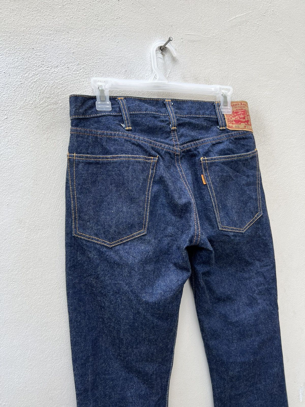 Freewheelers Hipsters Reunion Orang Tab Blue Denim Flare Jeans Size US 30 / EU 46 - 15 Thumbnail