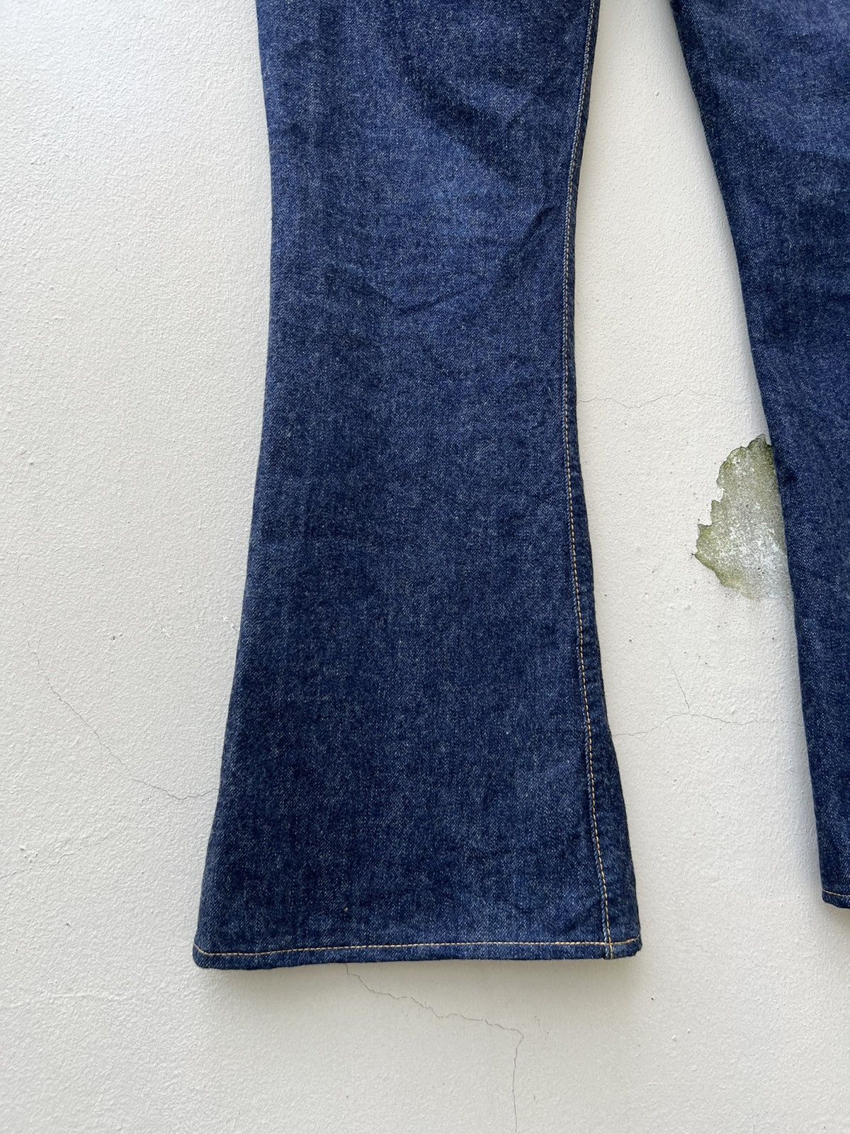 Freewheelers Hipsters Reunion Orang Tab Blue Denim Flare Jeans Size US 30 / EU 46 - 16 Thumbnail