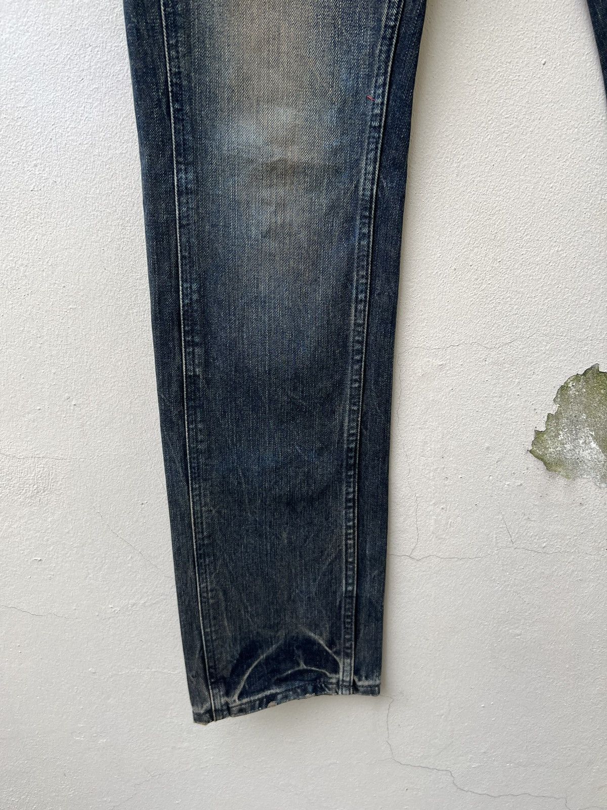 Beams Plus Beams X Lee Made in Japan Mud Washed Denim Slim Jeans Size US 31 - 10 Thumbnail