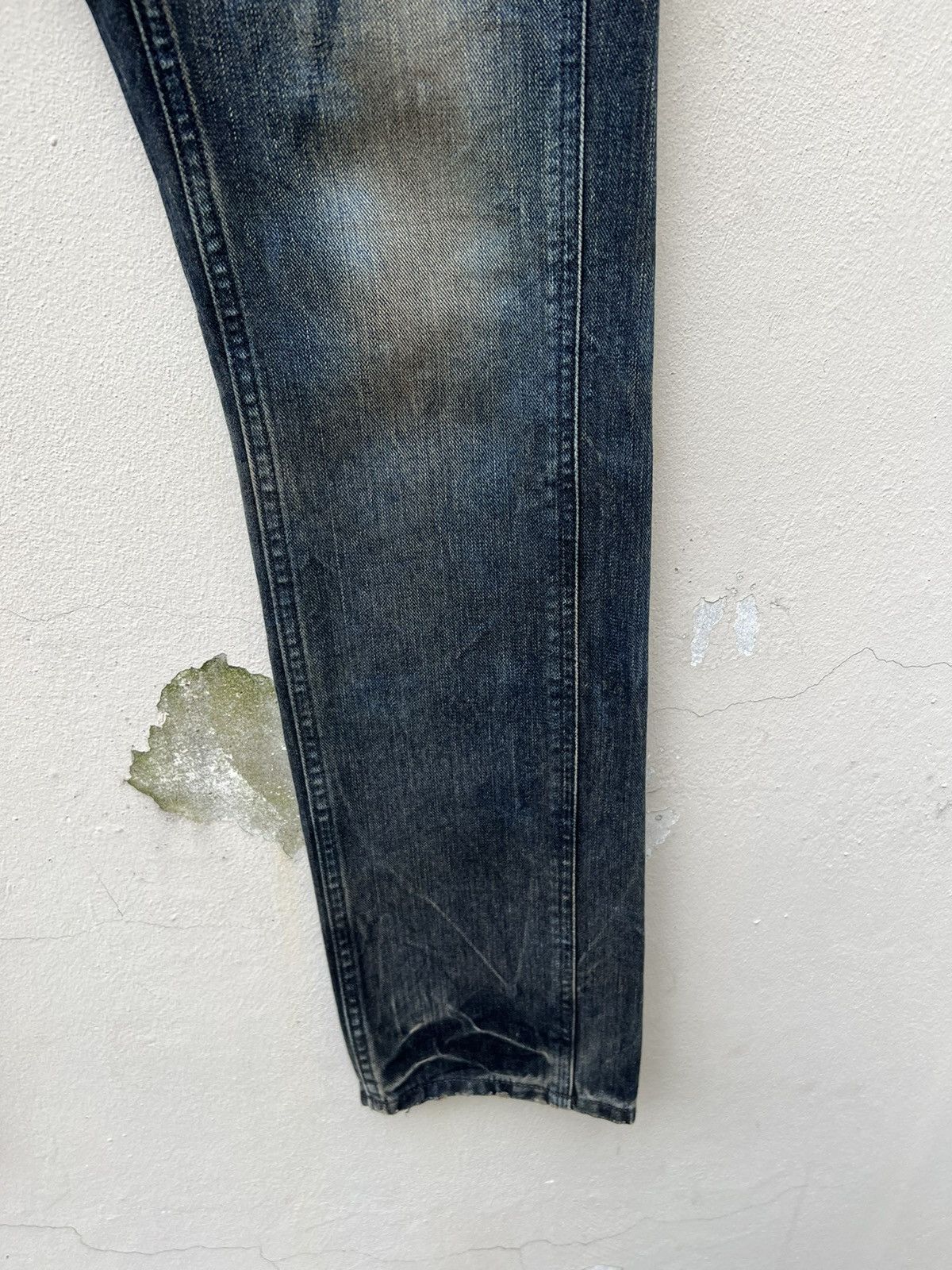 Beams Plus Beams X Lee Made in Japan Mud Washed Denim Slim Jeans Size US 31 - 13 Thumbnail