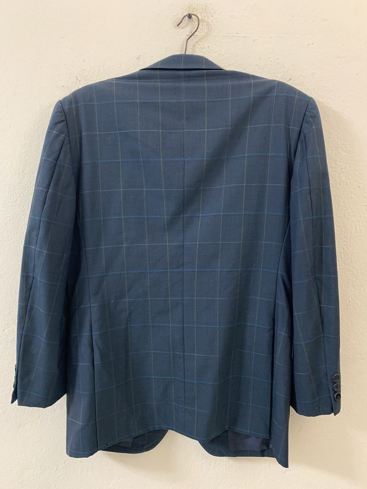 Lanvin Lanvin Paris Plaid Blazer Coat Size 50R - 10 Thumbnail