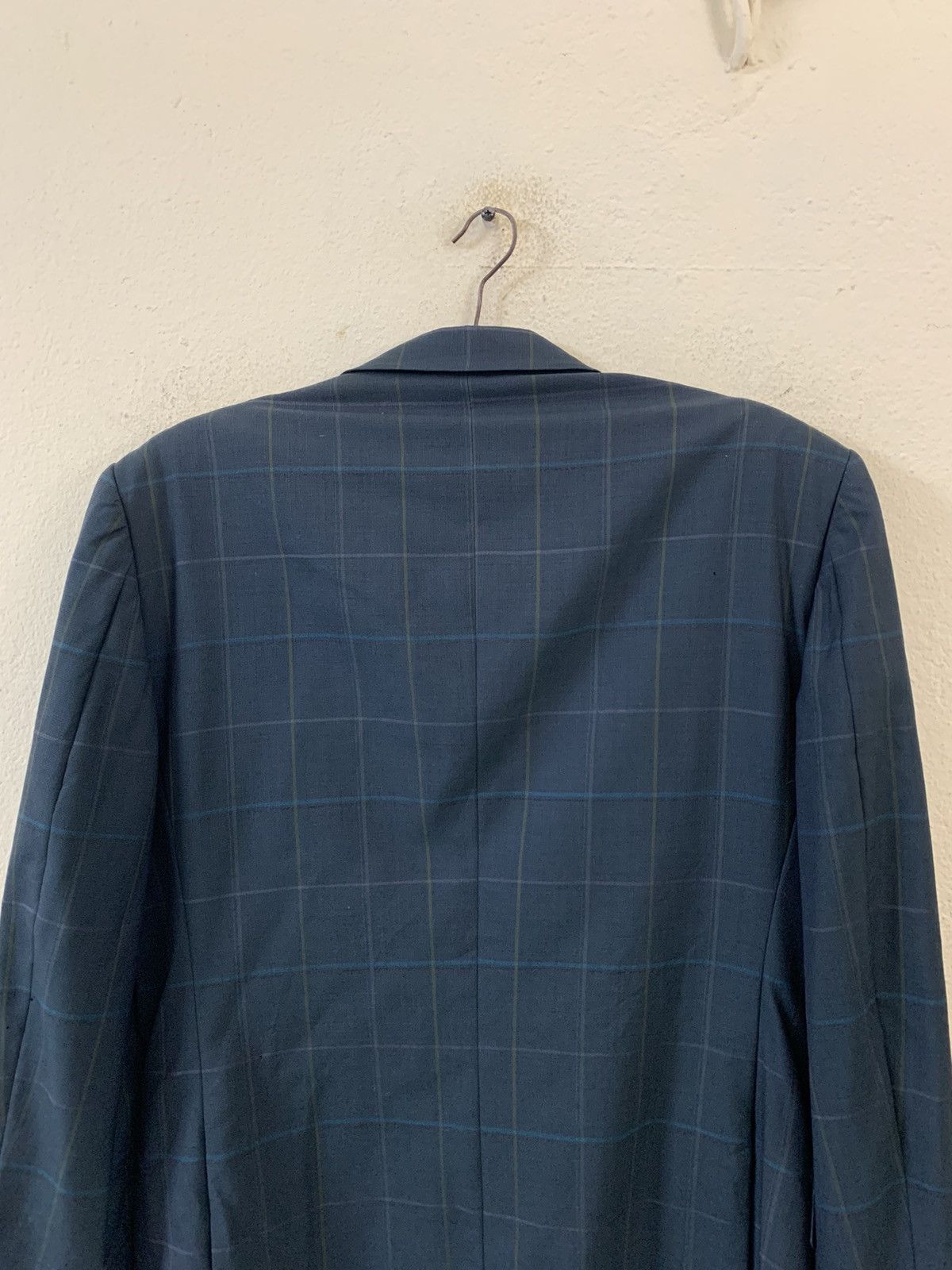 Lanvin Lanvin Paris Plaid Blazer Coat Size 50R - 13 Thumbnail