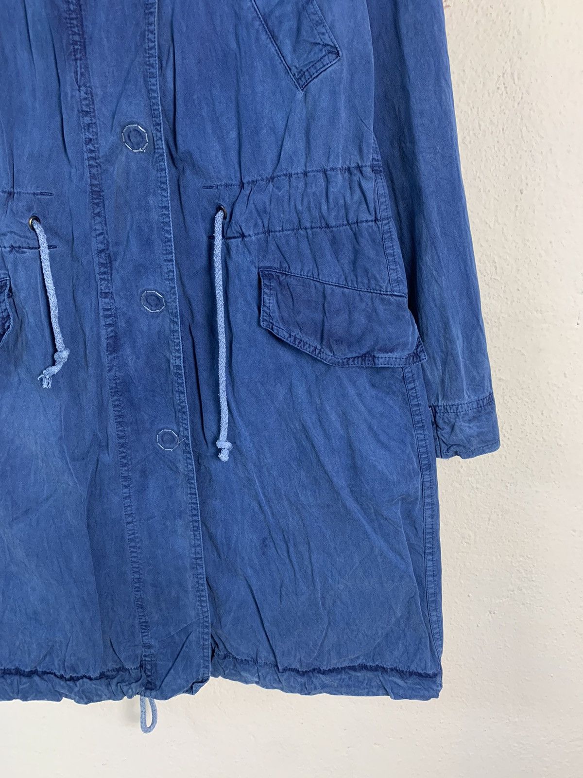 Mason's Masons Blue Parka Jacket Size US S / EU 44-46 / 1 - 2 Thumbnail