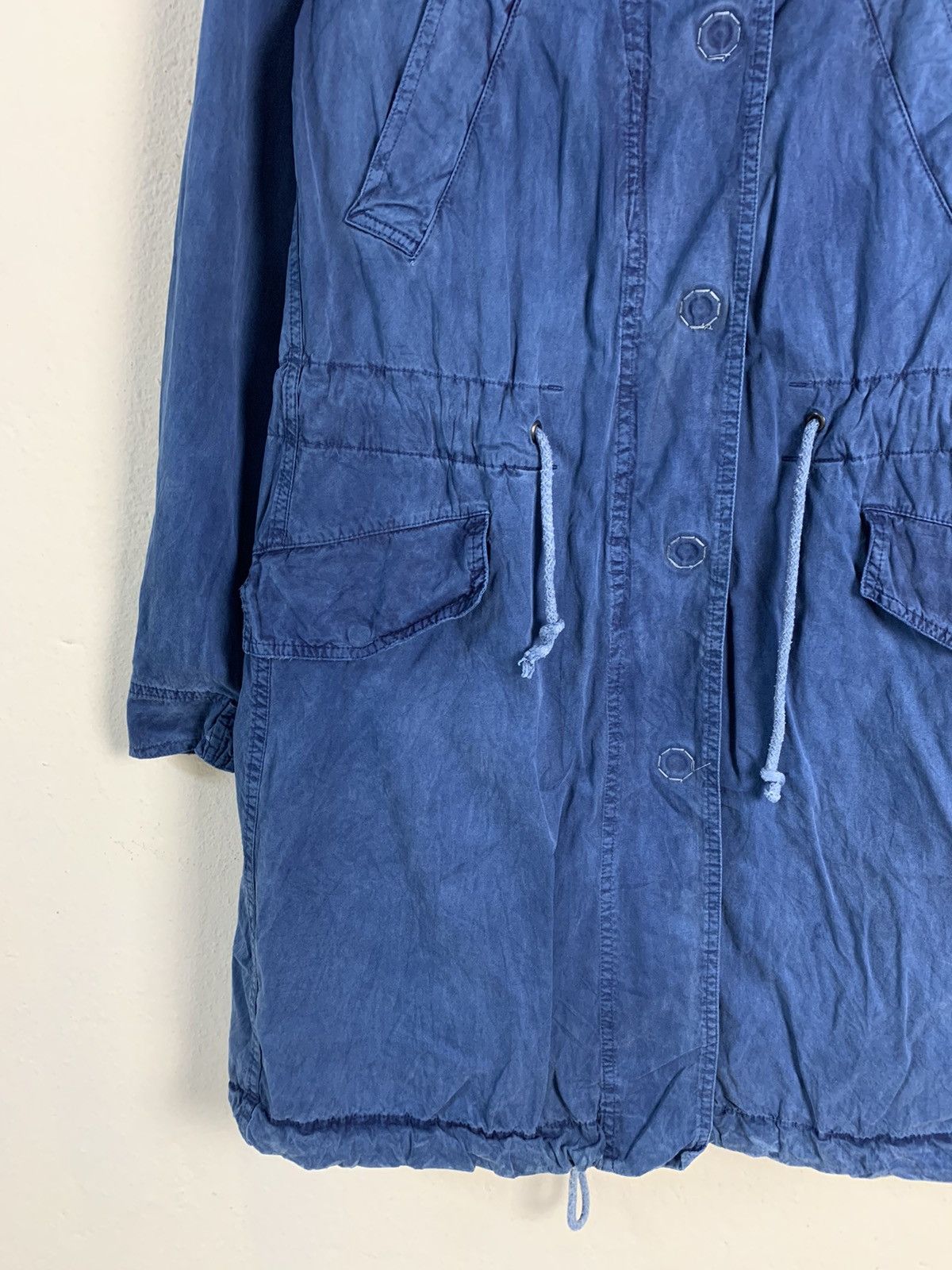Mason's Masons Blue Parka Jacket Size US S / EU 44-46 / 1 - 3 Thumbnail