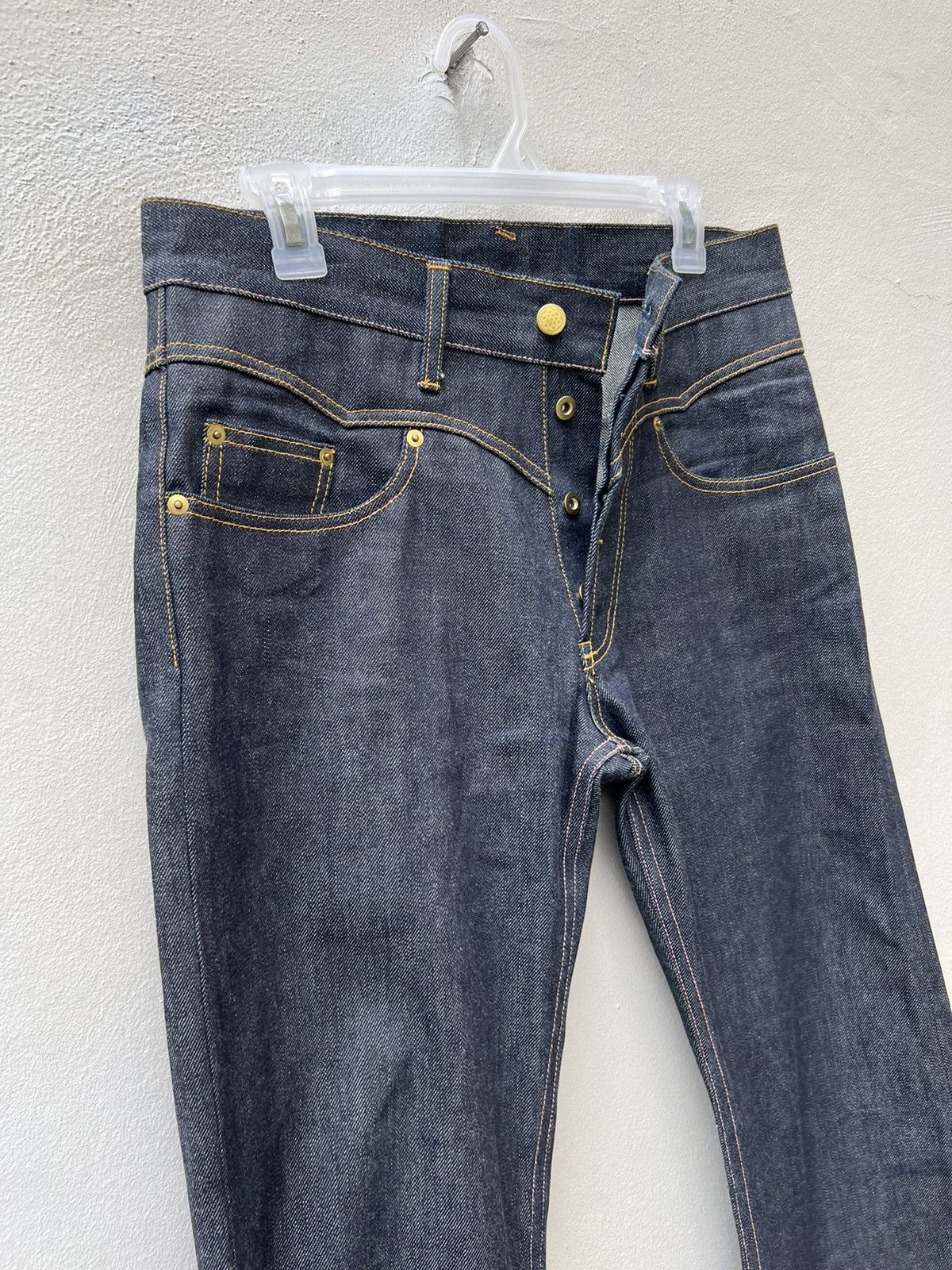 Other Glad Hand Japan Cross Embroider Denim Redline Selvedge Jeans Size US 30 / EU 46 - 14 Thumbnail