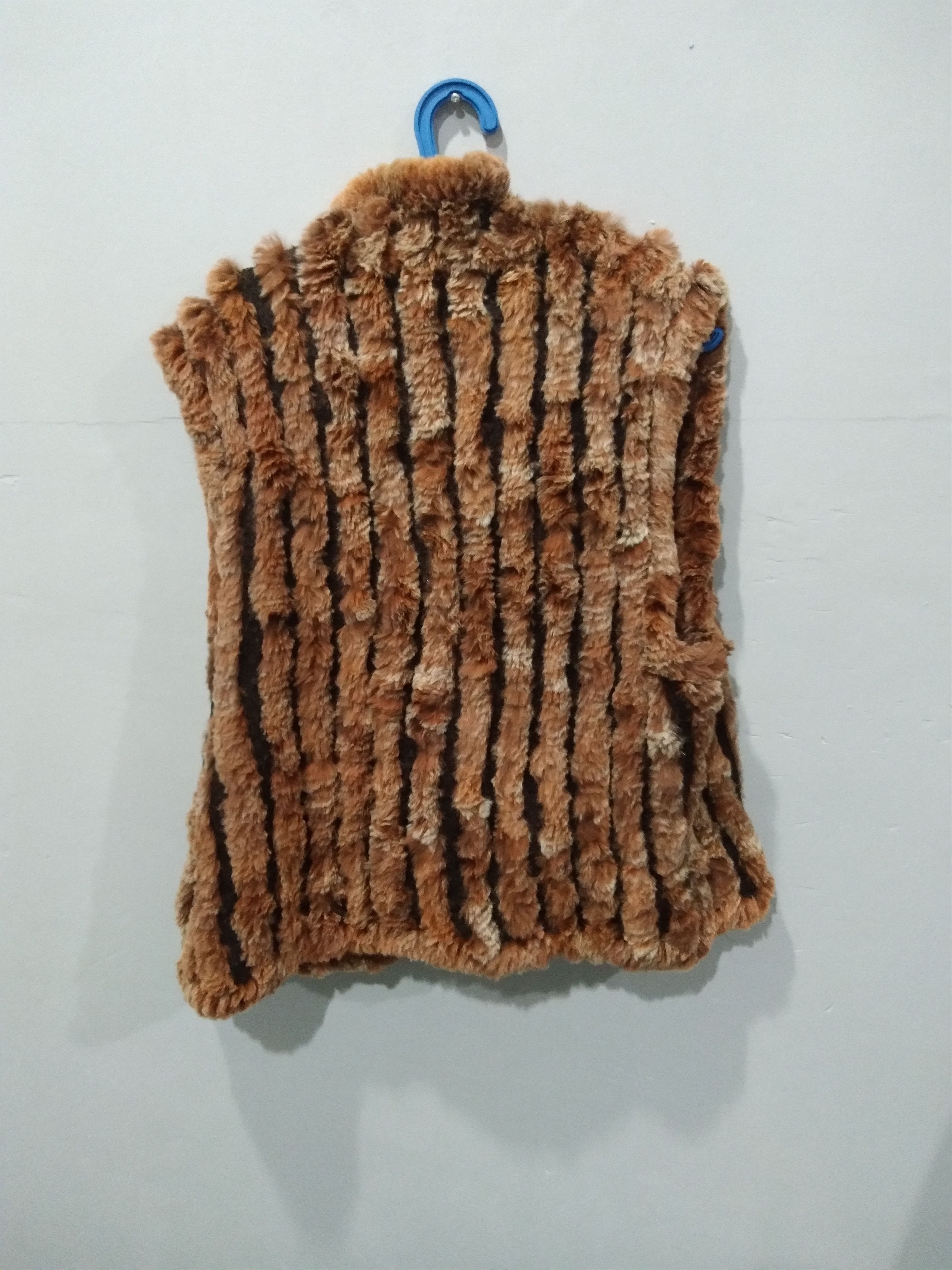 Japanese Brand 💥 SUPER RARE TRUE VINTAGE 90S FAUX Minx FUR NO BUTTON VESTS Size US L / EU 52-54 / 3 - 2 Thumbnail