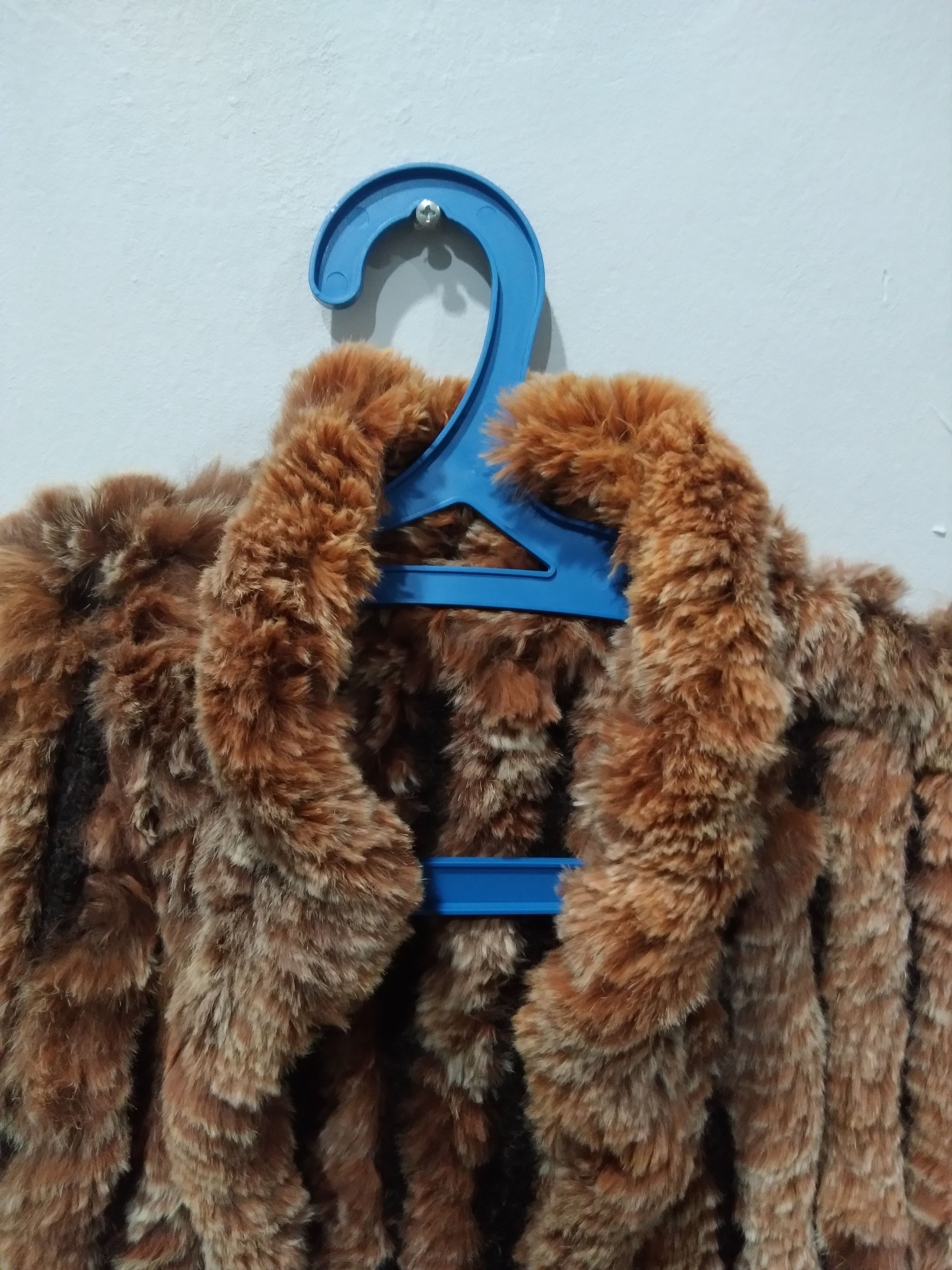 Japanese Brand 💥 SUPER RARE TRUE VINTAGE 90S FAUX Minx FUR NO BUTTON VESTS Size US L / EU 52-54 / 3 - 7 Thumbnail
